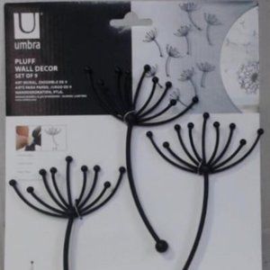 Umbra Pluff Wall Decor 470140-040 Set of 9